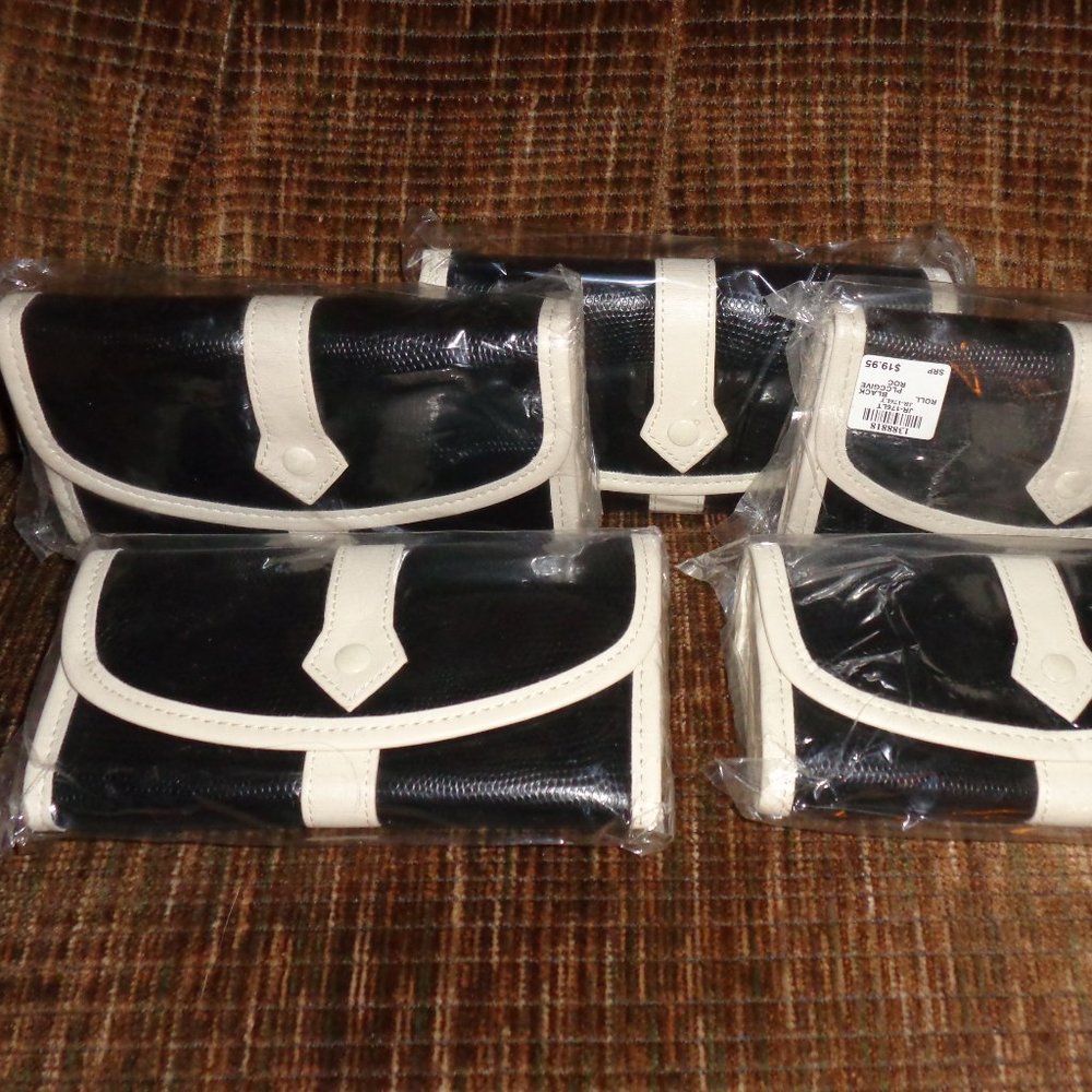 PACK OF 5 Littman Jewelers Roll-up Jewelry Holder Pouches $99.75 retail